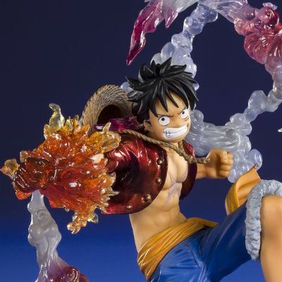 FiguartsZERO 海贼王 蒙奇·D·路飞  -Battle Ver. 橡胶火拳銃-(特别配色版)【TAMASHII NATIONS 东京限定品】