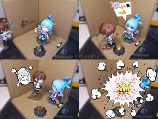 粘土人#1540 为美好的世界献上祝福！阿克娅 冬装版