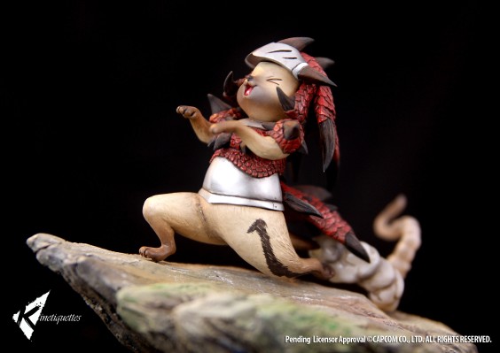 怪物猎人 雄火龙 (里欧雷斯) 艾露猫 Palico