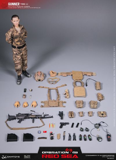 DMS015 红海行动 “蛟龙”特战旅队员 机枪手 佟莉