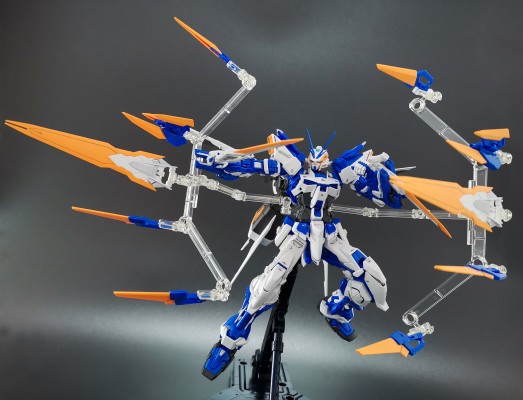 MG 1/100 机动战士高达SEED DESTINY ASTRAY BMBF-P03D 异端高达蓝色机D型
