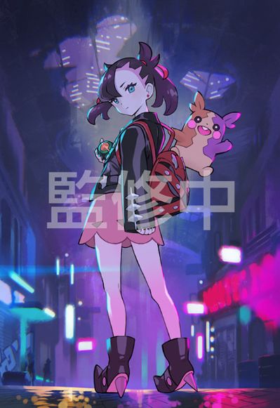 宝可梦 剑/盾 玛俐 与 莫鲁贝可