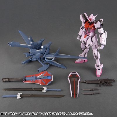 ROBOT魂 机动战士高达SEED MSV MBF-02+P202QX  嫣红强袭高达+IWSP&MBF-02 嫣红强袭高达