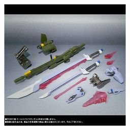 ROBOT魂 机动战士高达SEED GAT-X105+AQM/E-X03 炮击型强袭高达&GAT-X105+AQM/E-X02 剑装强袭高达 配件套装
