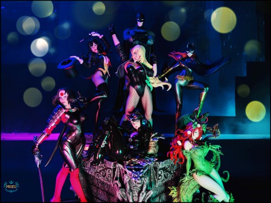 美少女雕像 蝙蝠侠 猫女