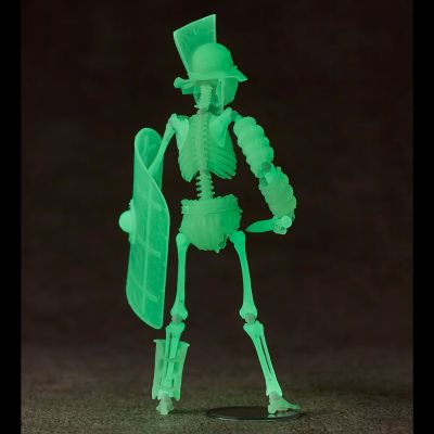 KT Project KT-032 竹谷隆之自在置物 骸骨剑士 鱼兜斗士 Murmillo 荧光ver.