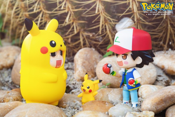 粘土人#800 精灵宝可梦 皮卡丘 与 小智