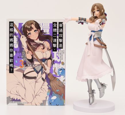 PM 手办 	普通攻击是全体攻击而且能二次攻击的妈妈你喜欢吗？ 大好真真子