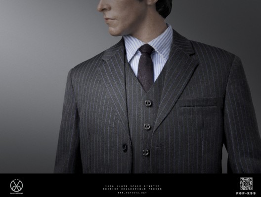 POP-X33 男士条纹西服套装