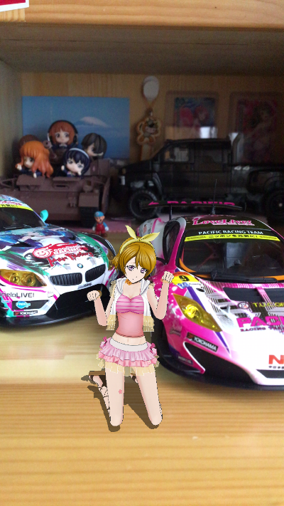 迷你黏土人 LoveLive! School idol project 园田海未 レースクイーンver. 