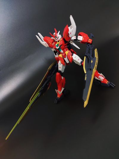 HG  高达创形者：再起  核心高达 (实战配色)+火星四型装甲