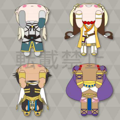 Fate/Grand Order 神圣圆桌领域 卡美洛 剧场版 趴趴毛绒 Vol.1