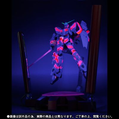 ROBOT魂 SP 机动战士高达UC RX-0独角兽高达毁灭模式 精神感应框架粒子放出样式 荧光底座套装