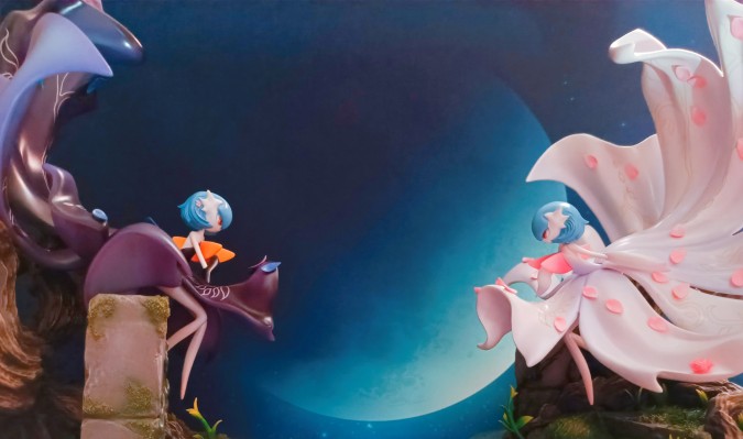 口袋妖怪 剧场版XY&Z ボルケニオンと機巧のマギアナ 沙奈朵 黑色mega沙奈朵 