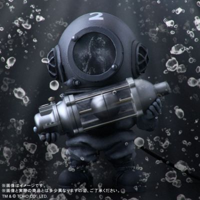 Q版拟真系列 哥斯拉 芹泽博士 单色Ver. 一般流通版