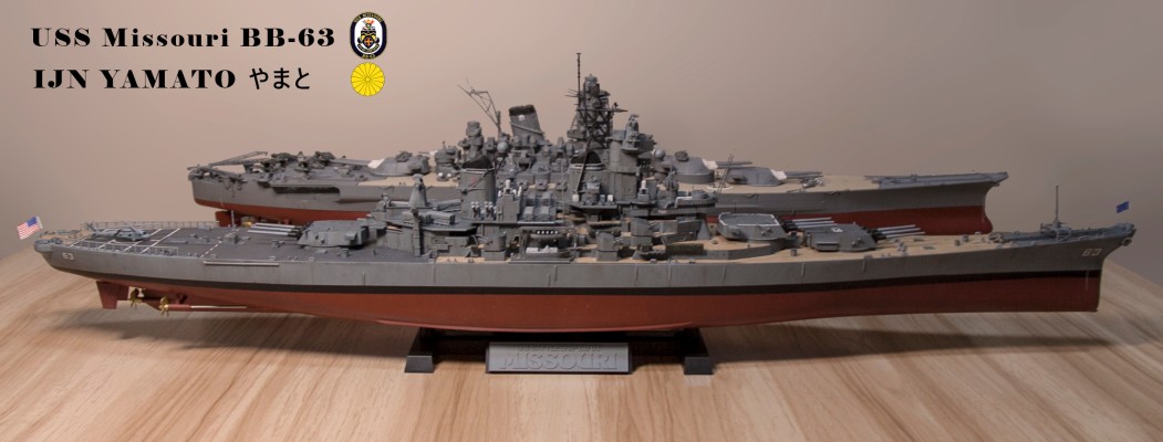 78029 1/350 美国海军 BB-63 密苏里号战列舰 1991年样式