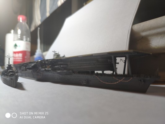 1/700 日本海军 航空母舰 赤城 全船版