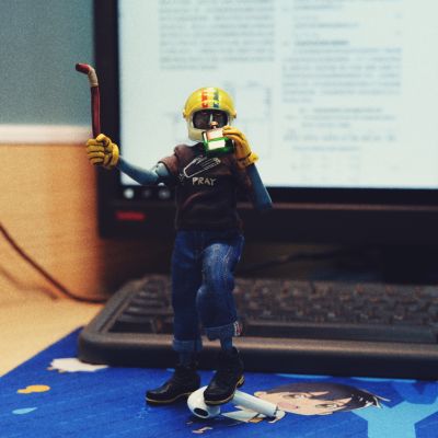 PES020 铁头托尼-亡命加油站系列1/12可动人偶