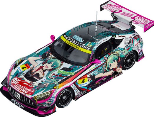 GOOD SMILE Racing 痛车 1/43 初音未来 AMG 2020 SUPER GT Okayama Test Ver.