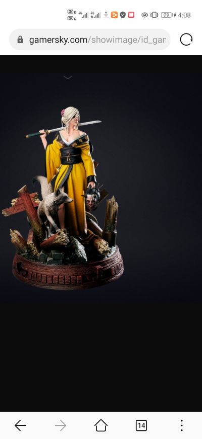 粘土人 #1108 巫师3 狂猎 希里