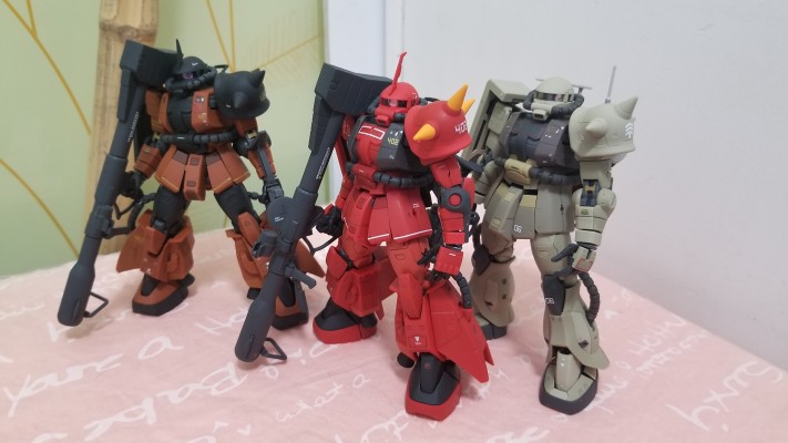 RG Mobile Suit Variations MS-06R-2 高机动型扎古II 后期型 贾比·哈萨德机