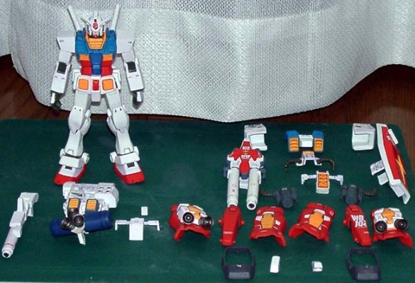 G.F.F. 2 模型狂四郎&机动战士高达MSV RX-78-2 高达&PF-78-1 完美高达