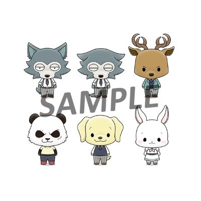 Q版可立玩偶 动物狂想曲