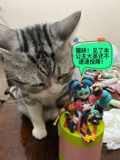 压泡面手办 VOCALOID 初音未来 -中国风-