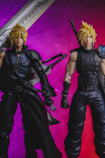 PlayArts改 最终幻想VII 重制版 克劳德・史特莱夫 Version 2