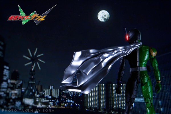 真骨雕 假面骑士w cyclone joker form