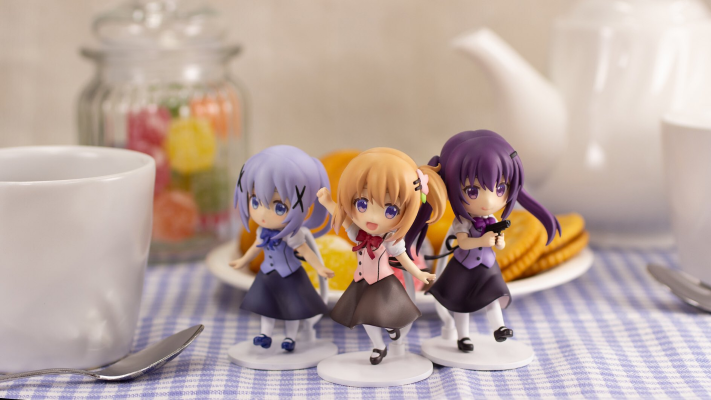 迷你手办系列 请问您今天要来点兔子吗？BLOOM 天天座理世