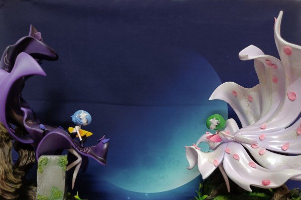 口袋妖怪 剧场版XY&Z ボルケニオンと機巧のマギアナ 沙奈朵 黑色mega沙奈朵 