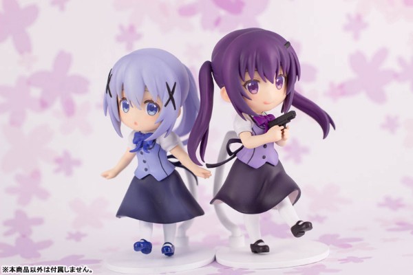 迷你手办系列 请问您今天要来点兔子吗？BLOOM 天天座理世