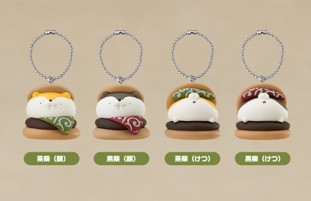 Pobot.的柴犬铜锣烧吊饰