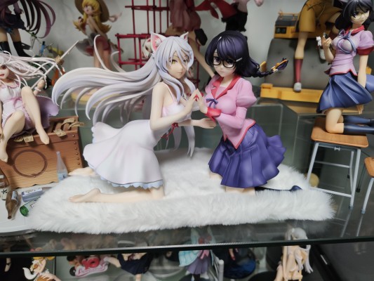 猫物语 黑羽川 与 羽川翼