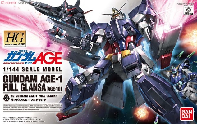 HGAGE#35  机动战士高达AGE AGE-1G 高达AGE-1全古兰沙型
