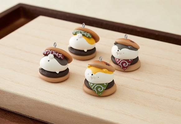 Pobot.的柴犬铜锣烧吊饰