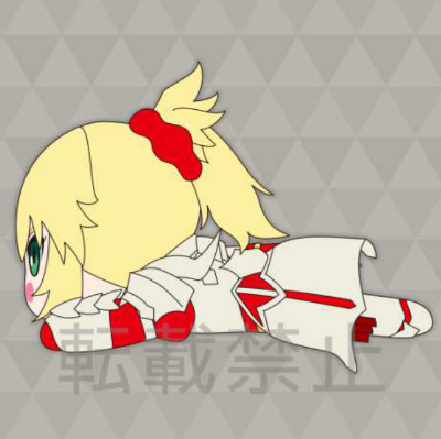 Fate/Grand Order 神圣圆桌领域 卡美洛 趴趴毛绒 莫德雷德