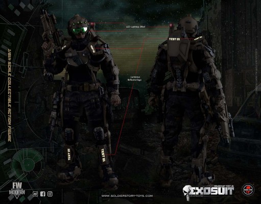 SS122 单兵外骨骼装甲服“原型机-01”