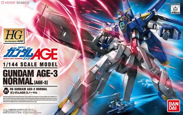 HGAGE#21 1/144 机动战士高达AGE AGE-3 高达AGE-3 标准型
