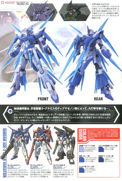 HG 1/144 高达AGE-FX 爆发模式