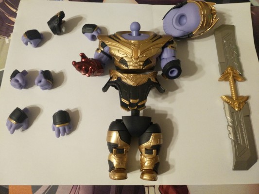 粘土人#1247 复仇者联盟4：终局之战 灭霸