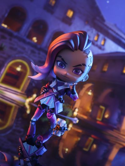 粘土人 #944 守望先锋 黑影 Classic Skin Edition