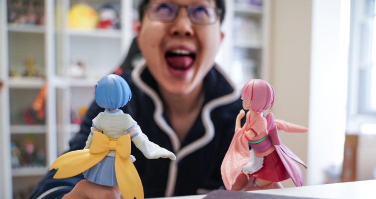 一对老婆到家了，PRPR开始