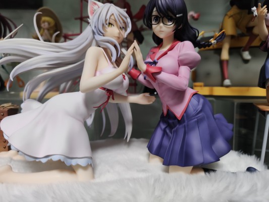 猫物语 黑羽川 与 羽川翼