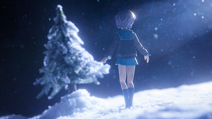 figma#001凉宫春日的忧郁 长门有希 校服