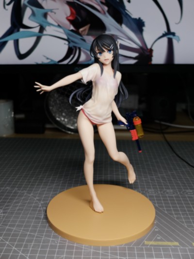 CAworks 青春猪头少年不会梦到兔女郎学姐 樱岛麻衣 水枪约会装