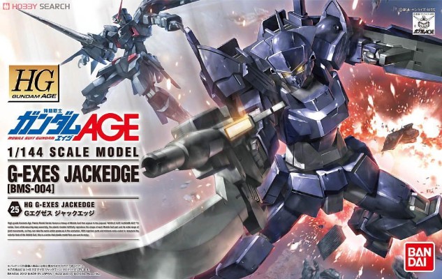 HGAGE#25 1/144 机动战士高达AGE BMS-004 G-昂者利刃型
