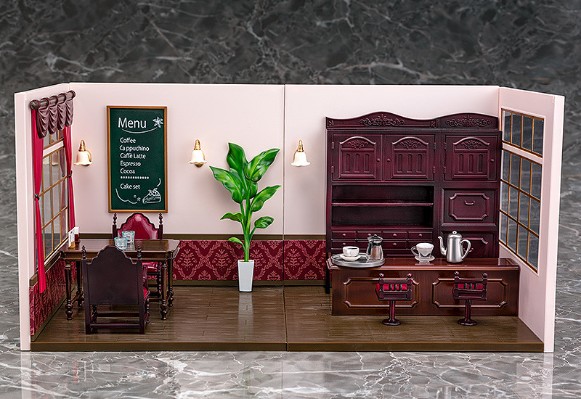 粘土人场景系列 #09 咖啡厅 B场景