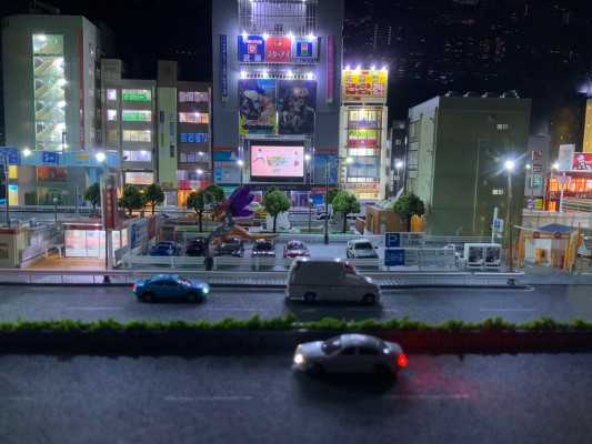 1/150 N比例城市场景